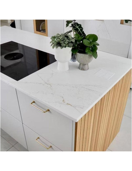 Plan de travail en Quartz Silestone® Ethereal Glow
