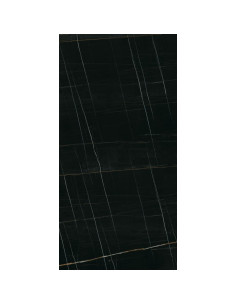 Sahara Noir - Céramique Infinity - Finition Satinato (Satiné) - Plans Cuisines