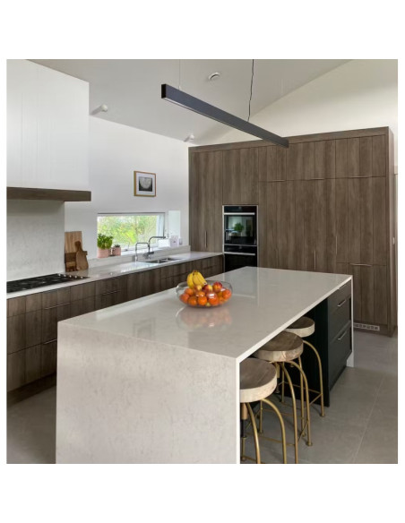 Snowy Ibiza - Quartz Silestone - Finition Suede (Mat) - Plans Cuisines