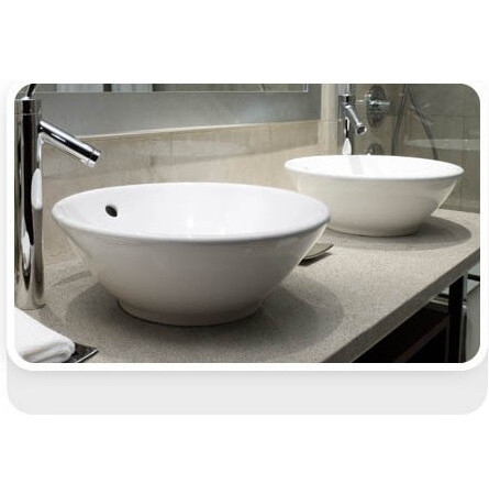 Beige Moucheté - Leader Quartz - Finition Poli (Poli) - Plans Cuisines