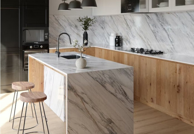 Trance - Céramique Dekton - Finition Xgloss (Poli) - Plans Cuisines