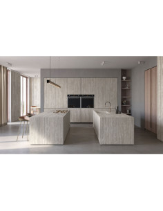 Travertino Chiaro - Céramique Infinity - Finition Mat (Mat) - Plans Cuisines 2