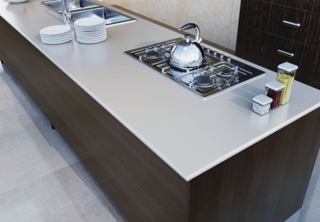 Uni Hyper White - Céramique RAK - Polished (Poli) - Plans Cuisines