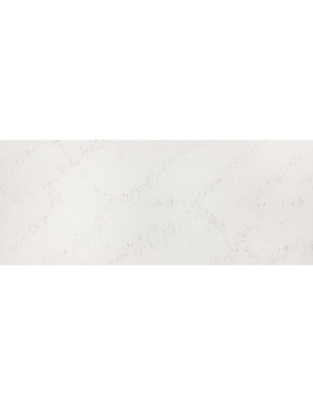 Unique Bianco - Quartz Compac - Finition Poli (Poli) - Plans Cuisines