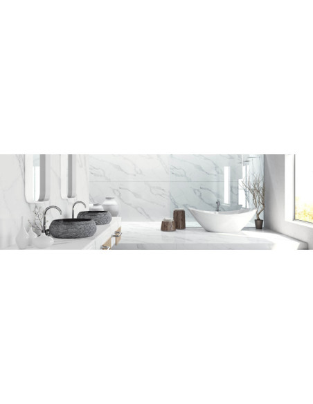 Unique Calacatta - Quartz Compac - Finition Poli (Poli) - Plans Cuisines