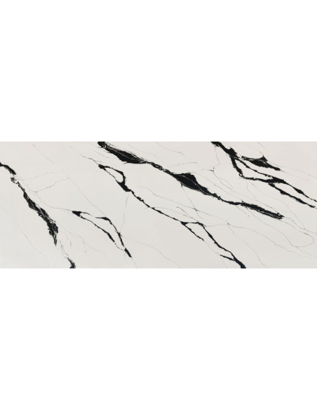 Unique Calacatta Black - Quartz Compac - Finition Poli (Poli) - Plans Cuisines