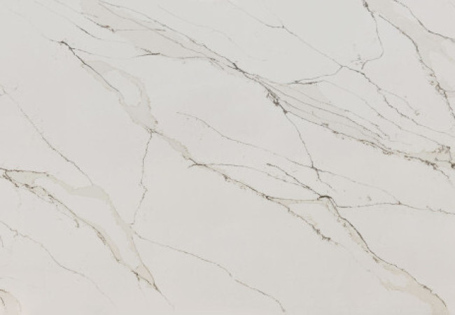 Unique Calacatta Gold - Quartz Compac - Finition Poli (Poli) - Plans Cuisines