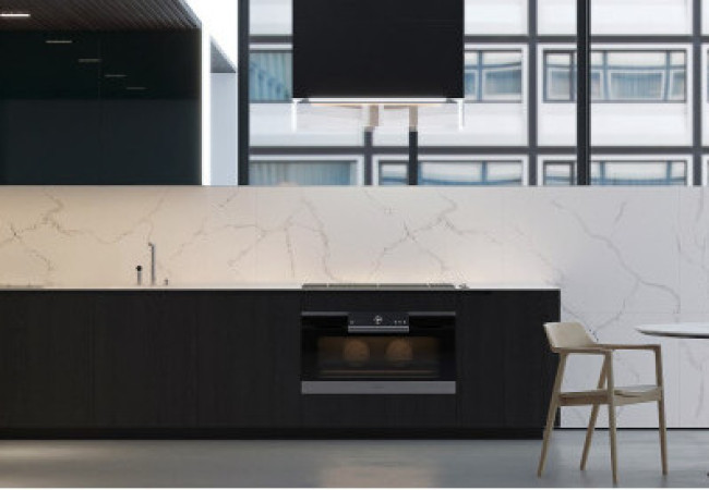 Unique Statuario - Quartz Compac - Finition Poli (Poli) - Plans Cuisines