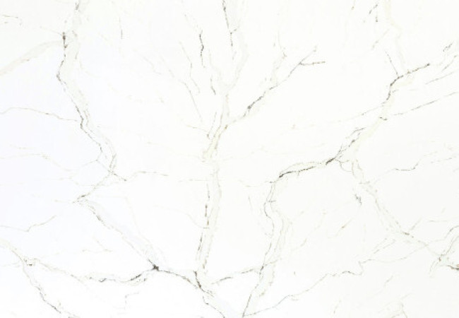 Unique Statuario Gold - Quartz Compac - Finition Poli (Poli) - Plans Cuisines