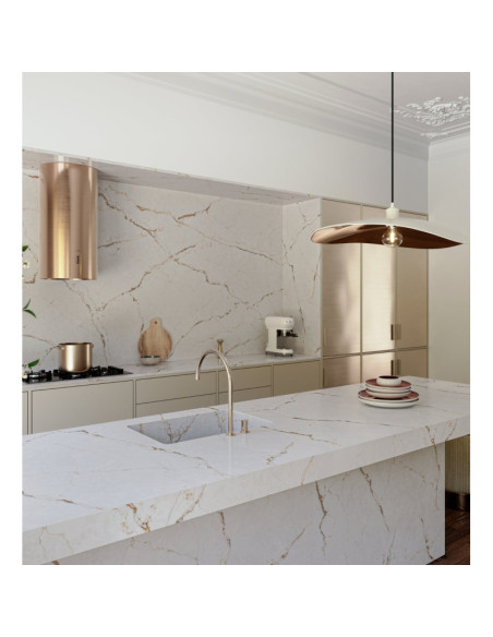 Versailles Ivory - Quartz Silestone - Finition Poli (Poli) - Plans Cuisines