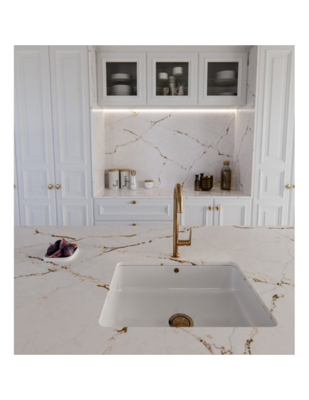 Versailles Ivory - Quartz Silestone - Finition Poli (Poli) - Plans Cuisines
