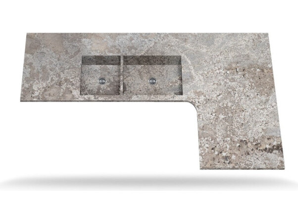 Bianco Antico - Granit SENSA - Finition Poli (Poli) - Plans Cuisines