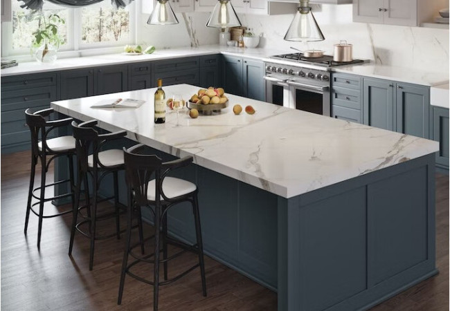 Vigil - Céramique Dekton - Finition Xgloss (Poli) - Plans Cuisines
