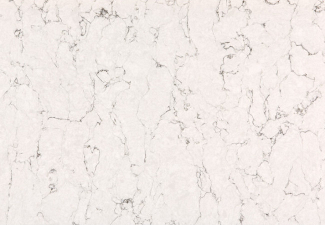 White Arabesque - Quartz Silestone - Finition Poli (Poli) - Plans Cuisines