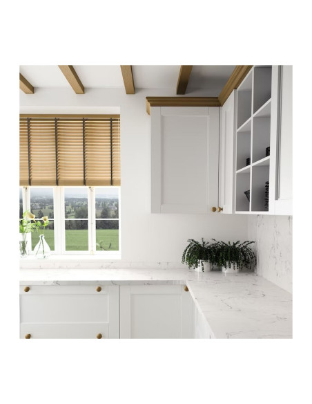 White Arabesque - Quartz Silestone - Finition Suede (Mat) - Plans Cuisines