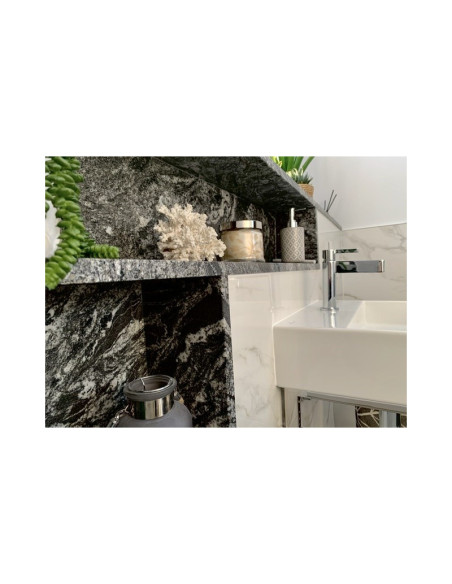 Black Beauty - Granit SENSA - Finition Caress (Mat) - Plans Cuisines