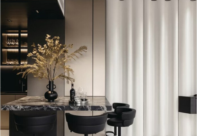 Black Beauty - Granit SENSA - Finition Caress (Mat) - Plans Cuisines