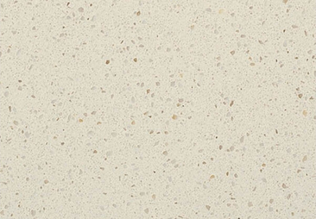 Blanc Caramel - Leader Quartz - Finition Poli (Poli) - Plans Cuisines