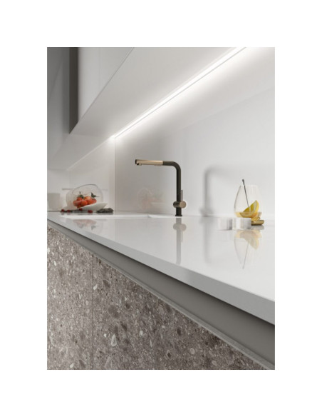 Absolute White - Céramique Infinity - Finition Mat (Mat) - Plans Cuisines