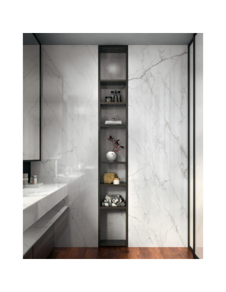 Calacatta Glory (Lincoln) - Céramique Infinity - Finition Lucidato (Poli) - Plans Cuisines