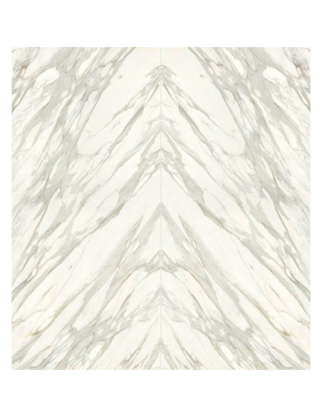 Calacatta Gold - Céramique Néolith - Finition Silk (Mat) - Plans Cuisines