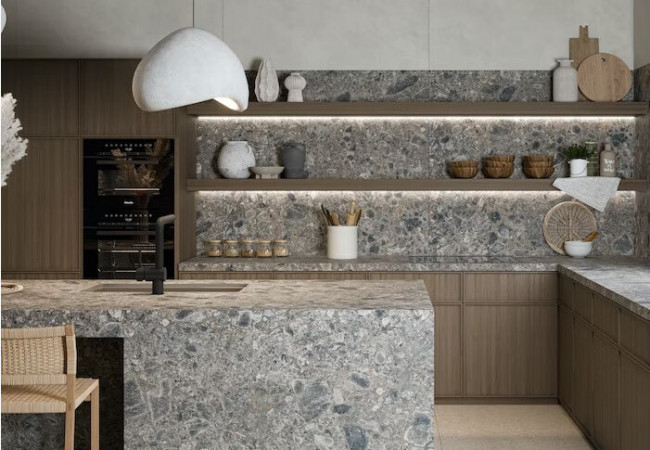 Ceppo - Céramique Dekton - Finition Ultra Matt (Mat) - Plans Cuisines
