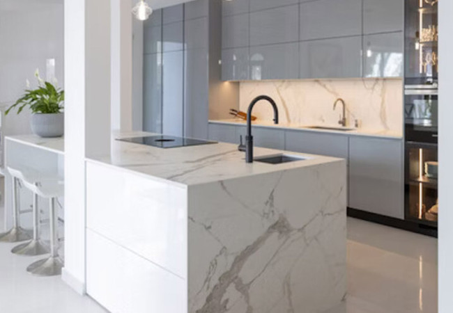 Daze - Céramique Dekton - Finition Velvet (Velour) - Plans Cuisines
