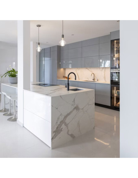 Daze - Céramique Dekton - Finition Velvet (Velour) - Plans Cuisines