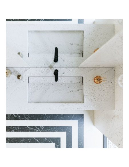 Eclectic Pearl - Quartz Silestone - Finition Poli (Poli) - Plans Cuisines