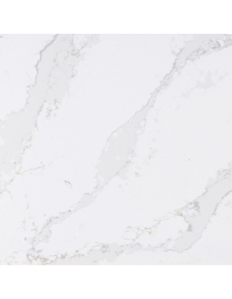 Eternal Calacatta Gold - Quartz Silestone - Finition Poli (Poli) - Plans Cuisines