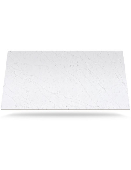 Eternal Statuario - Quartz Silestone - Finition Suede (Mat) - Plans Cuisines