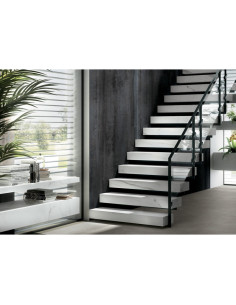 Extra Statuario - Céramique Infinity - Finition Lucidato (Poli) - Plans Cuisines 2