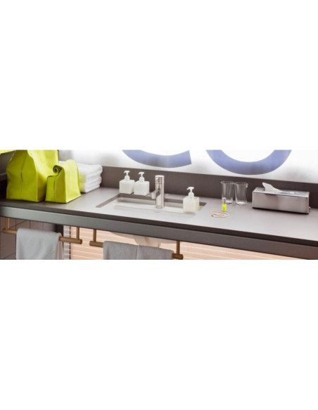 Gris Expo - Quartz Silestone - Finition Poli (Poli) - Plans Cuisines