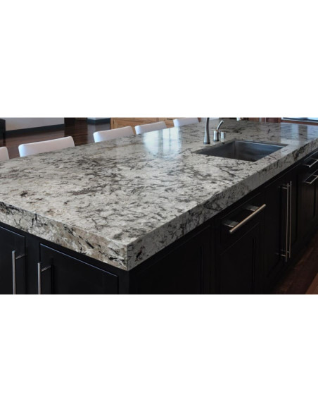 Ice Blue - Granit SENSA - Finition Poli (Poli) - Plans Cuisines