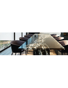 Ice Max Black - Quartz Compac - Finition Poli (Poli) - Plans Cuisines 2