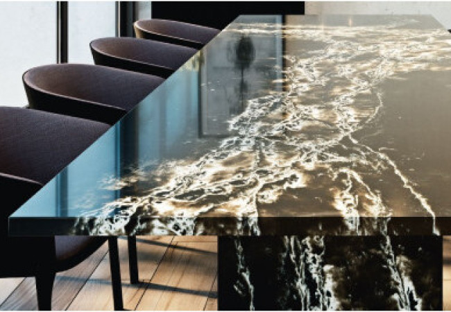 Ice Max Black - Quartz Compac - Finition Poli (Poli) - Plans Cuisines