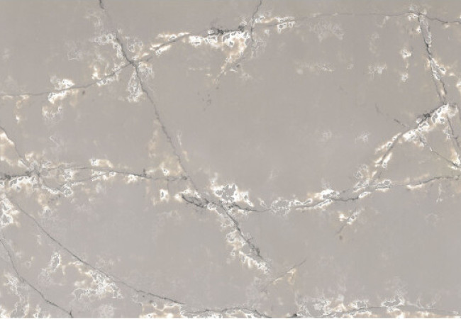 Ice White - Quartz Compac - Finition Poli (Poli) - Plans Cuisines