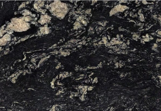 Indian Black - Granit SENSA - Finition Poli (Poli) - Plans Cuisines