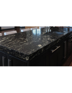 Indian Black - Granit SENSA - Finition Poli (Poli) - Plans Cuisines 2