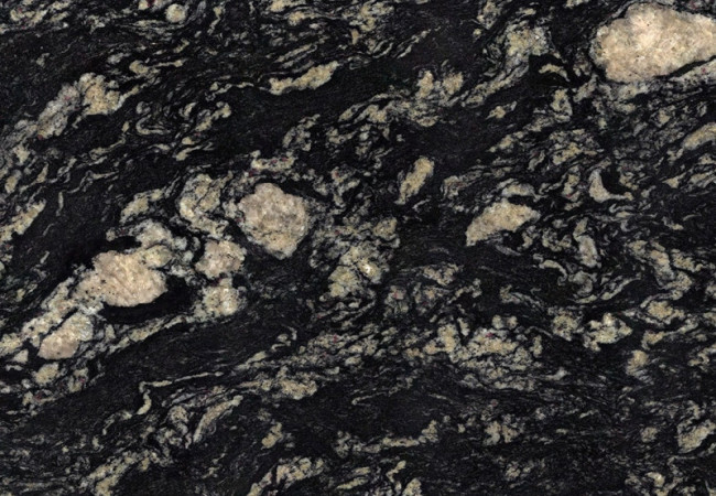 Indian Black - Granit SENSA - Finition Poli (Poli) - Plans Cuisines