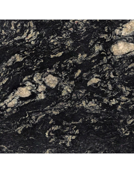Indian Black - Granit SENSA - Finition Poli (Poli) - Plans Cuisines