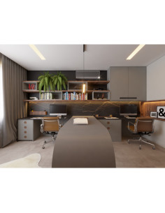 Laurent - Céramique Dekton - Finition Mat Texturée (Mat) - Plans Cuisines 2