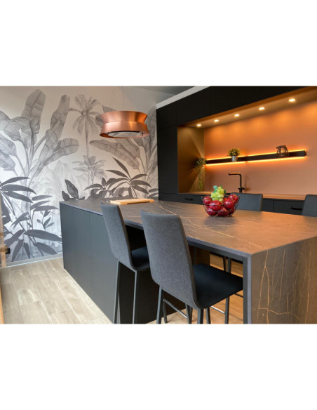 Laurent - Céramique Dekton - Finition Mat Texturée (Mat) - Plans Cuisines