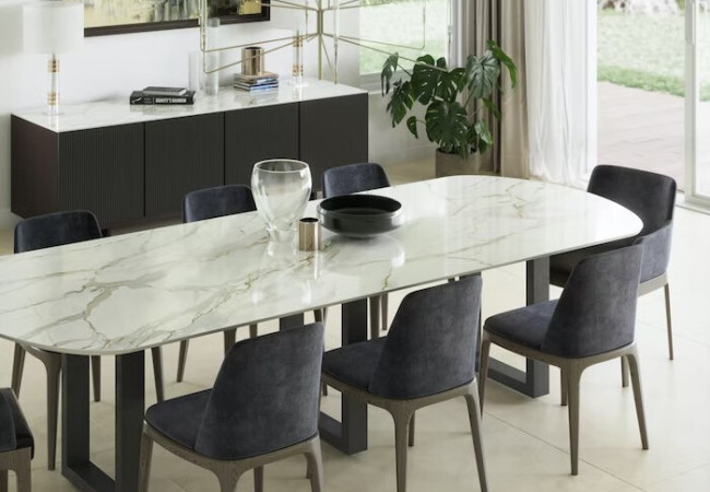 Lucid - Céramique Dekton - Finition Xgloss (Poli) - Plans Cuisines