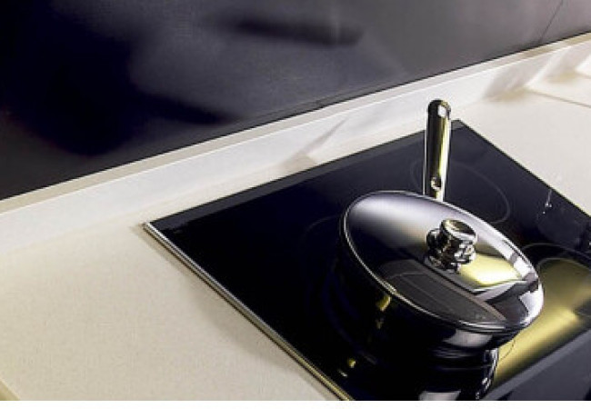 Luna - Quartz Compac - Finition Poli (Poli) - Plans Cuisines