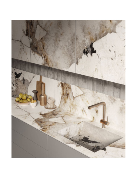 Magellano - Céramique Infinity - Finition Lucidato (Poli) - Plans Cuisines