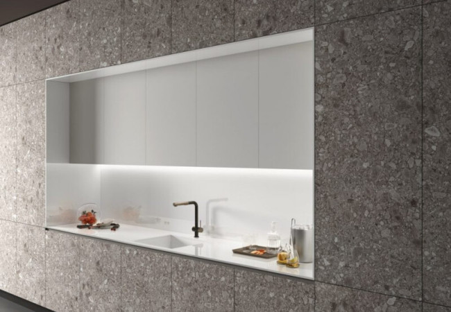 Milan Stone - Céramique Infinity - Finition Mat (Mat) - Plans Cuisines