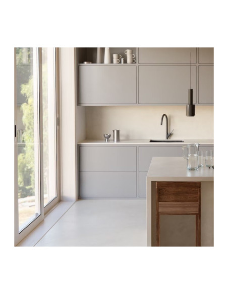 Nacre - Céramique Dekton - Finition Velvet Texturé (Velour) - Plans Cuisines