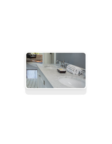 Navona - Leader Quartz - Finition Poli (Poli) - Plans Cuisines