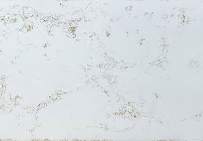 Nebulous Gold - Quartz Compac - Finition Poli (Poli) - Plans Cuisines